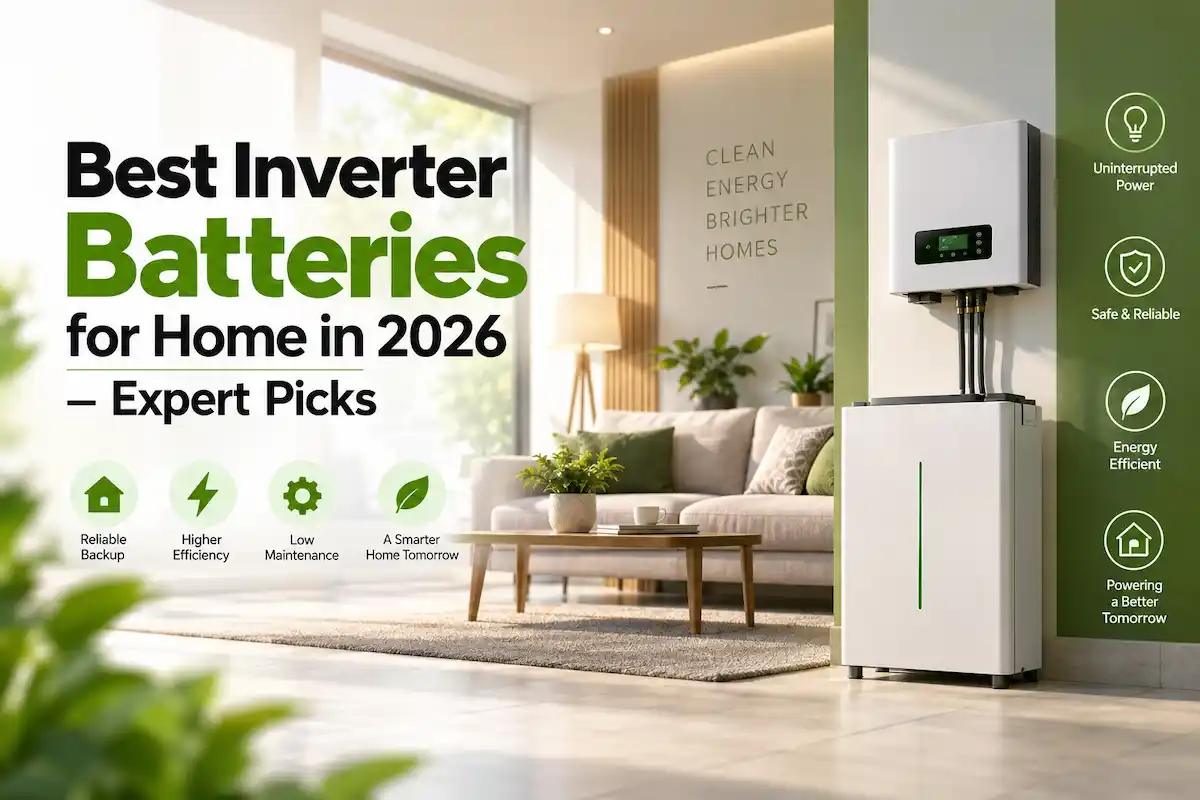 Best Inverter Batteries for Home in 2026