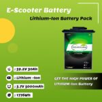 E scooter battery lithium battery pack 59.2v 30ah (1)