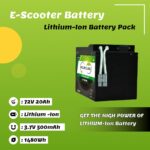 72V 20Ah Lithium-Ion Battery Pack - Image 2