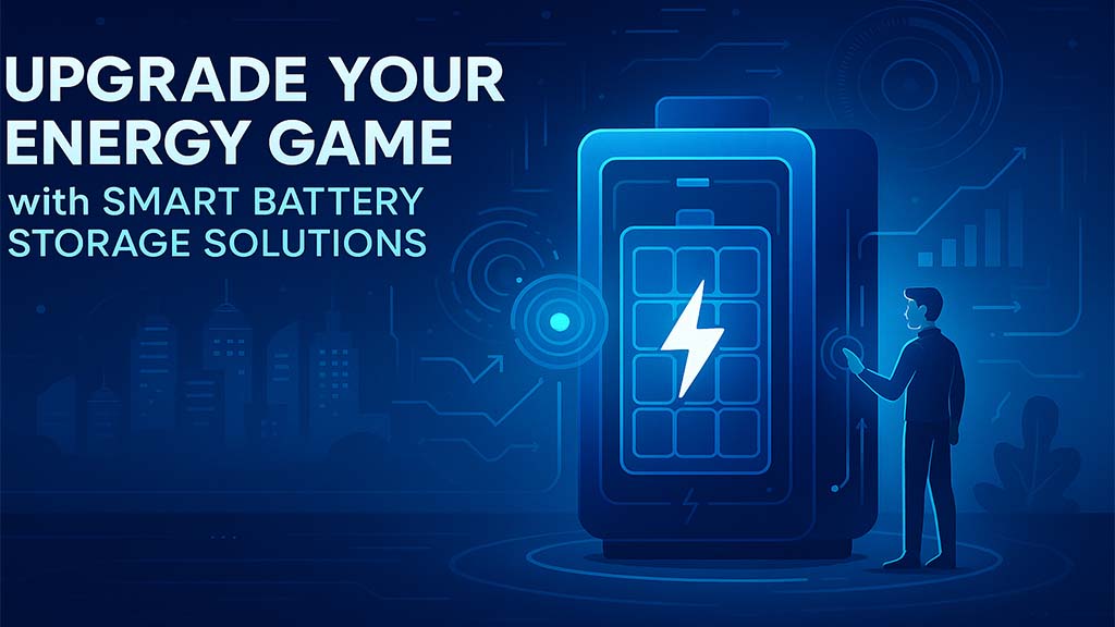 Energy Game with Smart Battery Storage Solutions