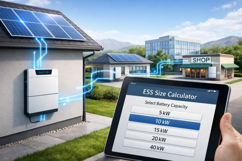 Energy Storage System Size Calculator