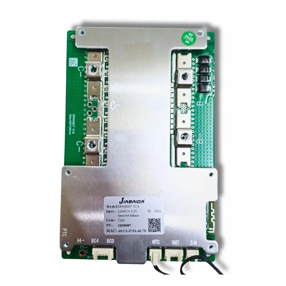 JBD Smart BMS 4S 100A LifePo4 3.2V JBD Smart BMS 4S 100A LifePo4 3.2V