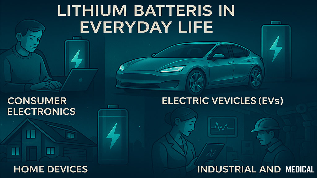 LITHIUM BATTERY USES IN EVERYDAY