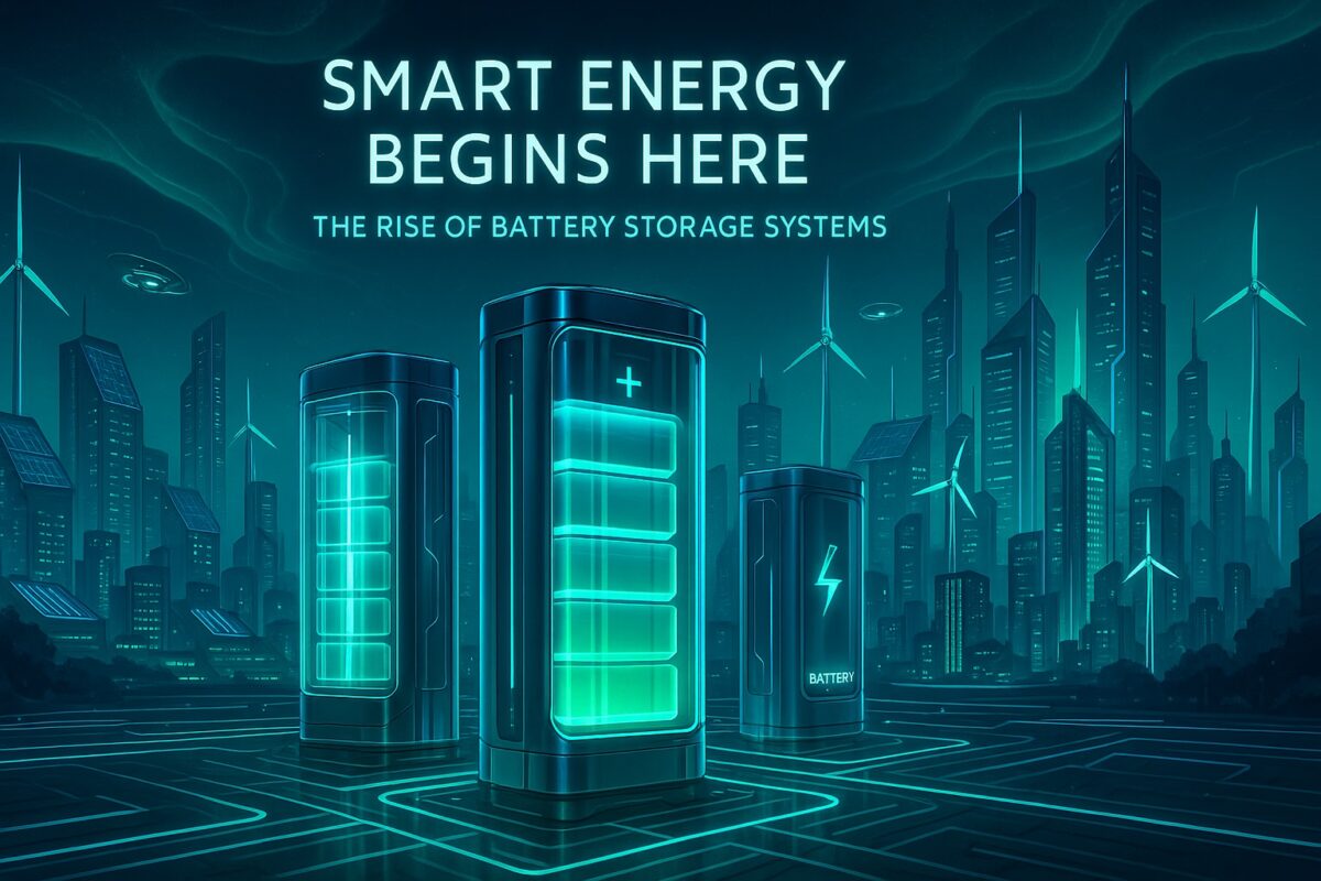 Smart Energy Begins Here: The Rise of Battery Storage Systems - Aqueouss