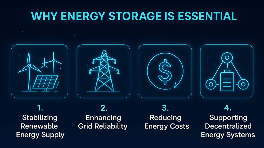 Why Energy Storage Is Essential