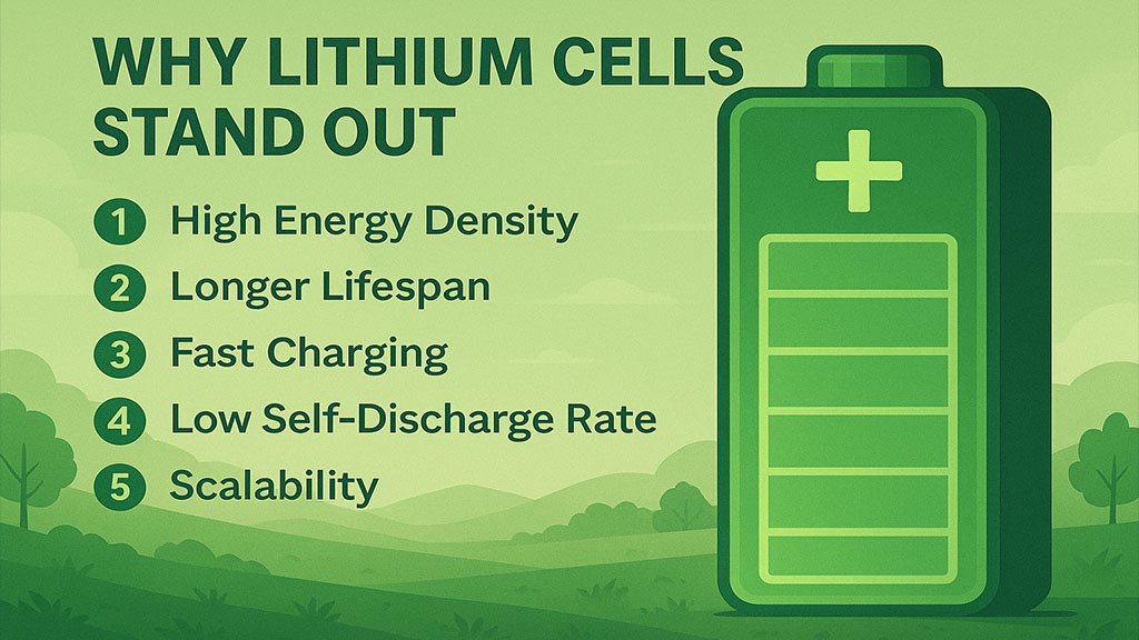 why lithium cells